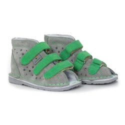 Danielki profilaktyczne buty wzór TX105/TX115 szary zieleń